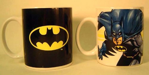  Pair of Batman Ceramic Mugs