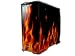CSX Limited Edition Orange Flame Stacker Aluminum ATX/BTX Aluminum Full Tower Case (CX-830ORFL-01-GP)