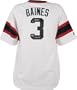 Harold Baines Autographed Jersey | Details: Jersey - Chicago White Sox, Throwback White Cooperstown Collection, 6x All Star Inscription
