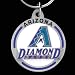Arizona Diamondbacks Key Ring - MLB Baseball Fan Shop Sports Team Merchandise