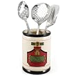 Vineyards French Provencial Ceramic Kitchen Utensil Holder Crock