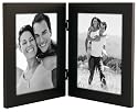 Linear Black Picture Frame 5x7" Double Vertical