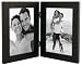 Linear Black Picture Frame 5x7" Double Vertical