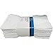 White Cotton Washcloth Pack - 18 Count
