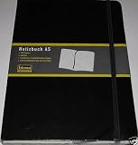 Produkt-Bild: Idena Notizbuch A5 Schwarz, Kariert