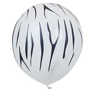 Zebra Print Balloons