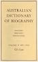 Australian Dictionary of Biography Volume 9: 1891-1939, Gil-Las