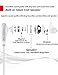 Bluetooth Headphones,Bluetooth Earbuds,Sophia Shop Bluetooth 4.1 Wireless Stereo Earphones Noise Cancelling Lightweight Sweatproof Headset with Microphone for Sports/Running/Jogging/Gym-White/Grey
