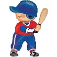 ShindigZ - 46 inch Mylar Balloon - Baseball Player