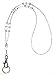 Crystal Style Fashion Women's Beaded Lanyard 34
