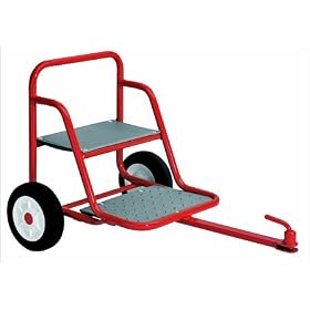 Italtrike 9006 Pick-Up Trike Trailer - Red