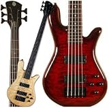 Spector Legend 5 Classic Bass Guitar (5 String, Black Cherry)