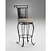 Hillsdale Furniture 4527-828 Milan Swivel Bar Stool, Black