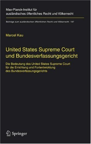 United States Supreme Court und Bundesverfassungsgericht