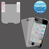 Crystal-Clear Transparent LCD Cell Phone Screen Protector with Lint Cleanin ....