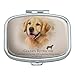 Golden Retriever Dog Breed Rectangle Pill Case Trinket Gift Box