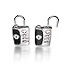 TSA Accepted 3 Digit Combination Luggage Lock for Travel Open Search Alert Indicator Heavy Duty, Sturdy, Quality Construction, Durable, Customs Friendly Free Ebook 2 Locks (1 Green and 1 Silver)