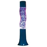 Groovy Glitter Lamp - Blue