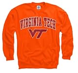 Virginia Tech Hokies Orange Perennial II Crewneck Sweatshirt