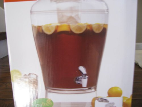 Creative Ware Unbreakable Beverage Dispenser with Removable Ice Core (3 Gallons)