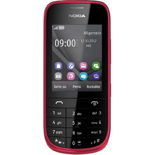 T�l�phone GSM NOKIAASHA 203ROUGE