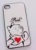 Winnie The Pooh Red Heart Hard Case Case Protector for iphone 5