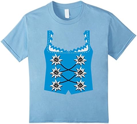 Kids 02 Dirndl Edelweiss Bavaria Girl Fashion 8 Baby Blue