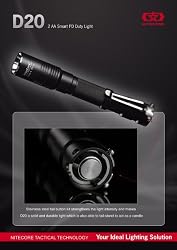 Nitecore SmartPD D20 R2 Edition LED FLashlight