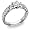 1/2 Carat Three Stone Princess Cut 