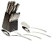 Ginsu 18-Piece Stainless Steel Cutlery and Server Set