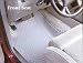 96-04 Pathfinder; 96-03 Infiniti QX4:Front Molded Floor Guards - Gray