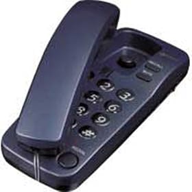 Geemarc Marbella Corded Telephone - Steel Blue