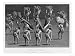 Dance of Brazilian Natives as Reported by Missionaries Art Giclee Poster Print, 24x18