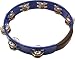 Basic Beat 10 Blue Headless Tambourine with Double Row of Jingles