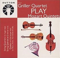 The Griller Quartet Play Mozart Quintets