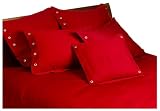 Tommy Hilfiger Chino Twin Duvet Cover, Barn Red