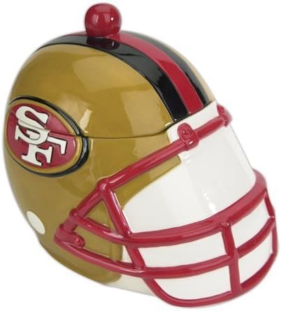 9" NFL San Francisco 49ers 2-in-1 Ceramic Soup Tureen / Cookie Jar