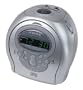 Audiovox CE-255 Compact CD Clock Radio with AM/FM Radio and Dual Alarm