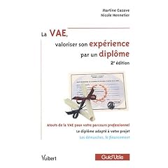 La VAE, valoriser son exp�rience par un dipl�me