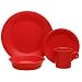 Fiesta Scarlet 831 4-Piece Dinnerware Place Setting, Service for 1