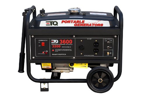 ETQ TG32P31CA 3600-Watt 7-HP 207cc 4-Cycle OHV Gas Powered Portable Generator CARB Compliant
