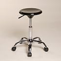 ARBEITSHOCKER ROLLHOCKER hocker bürostuhl stuhl C41 schwarz