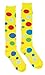 Forum Novelties Women's Adult Polka Dot Clown Socks Costume Accessory