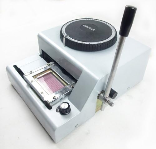 72-character Manual PVC Card Embosser Credit Id VIP Embossing Machine