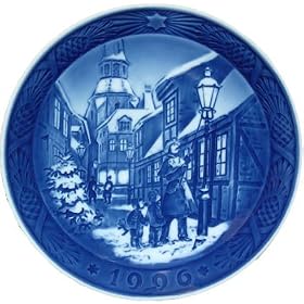 Royal Copenhagen Annual Hand Decorated Christmas Plate 1996 by Royal Copenhagen