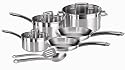 T-Fal Elegance Stainless Steel 10-Piece Cookware Set