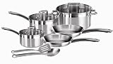 T-Fal Elegance Stainless Steel 10-Piece Cookware Set