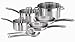 T-Fal Elegance Stainless Steel 10-Piece Cookware Set