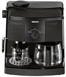 Krups 4 Cup Espresso Machine &10 Cup Coffee Maker