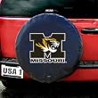 Missouri Tigers NCAA Spare Tire Cover (Black) by Fremont Die